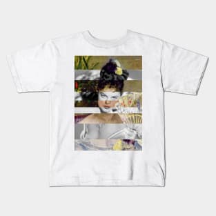 At the Ball by Berthe Morisot and Ava G. Kids T-Shirt